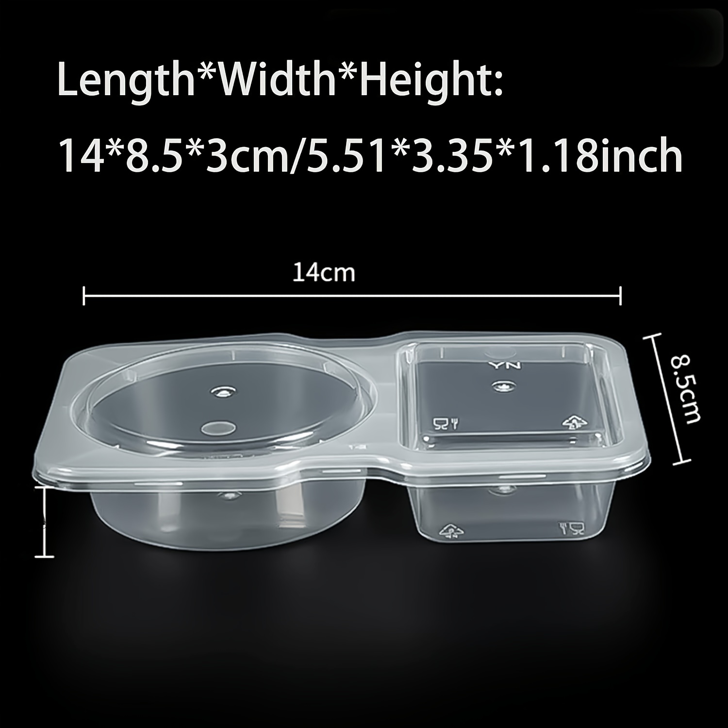 10 قطع من حاويات تخزين الطعام  - مراجعة Food Storage Containers Plastic Box وسعره