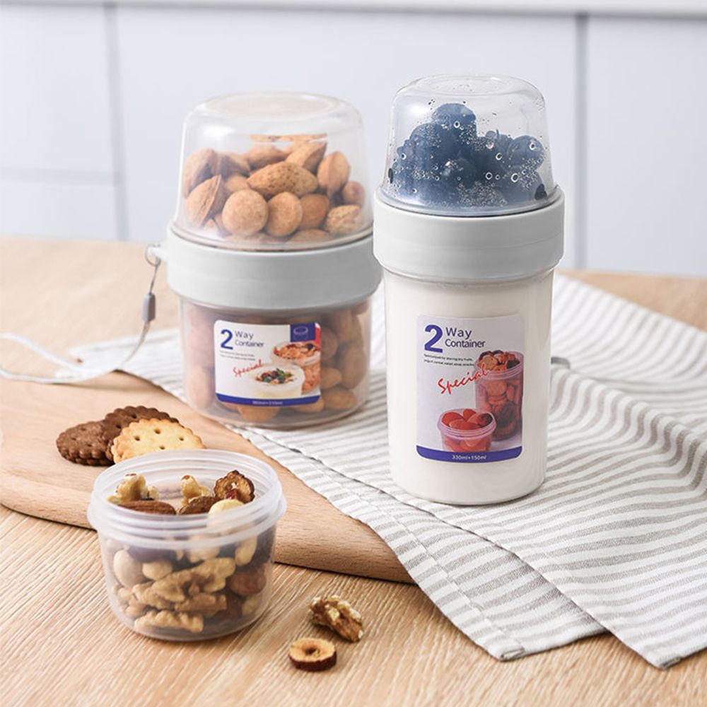 صندوق حفظ طازج بطبقة مزدوجة زب - مراجعة Food Storage Yogurt وسعره