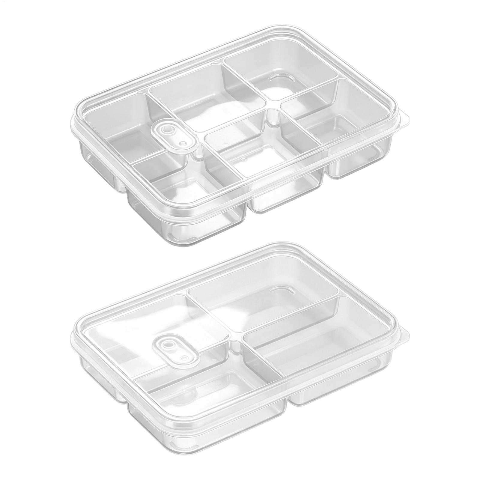 صندوق تخزين للثلاجة، علبة حفظ  - مراجعة Food Storage Containers Plastic Box وسعره