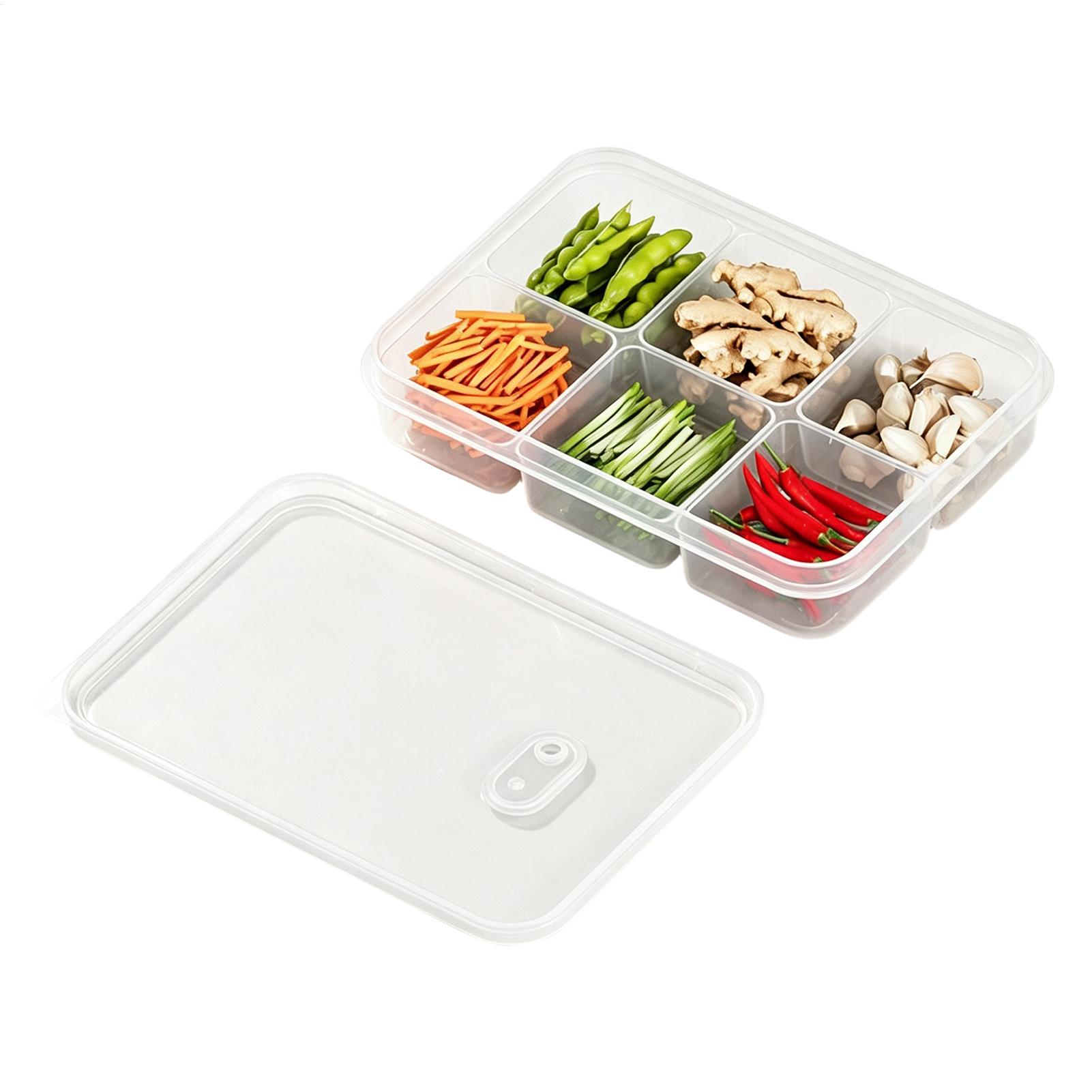 صندوق تخزين للثلاجة، علبة حفظ  - مراجعة Food Storage Containers Plastic Box وسعره