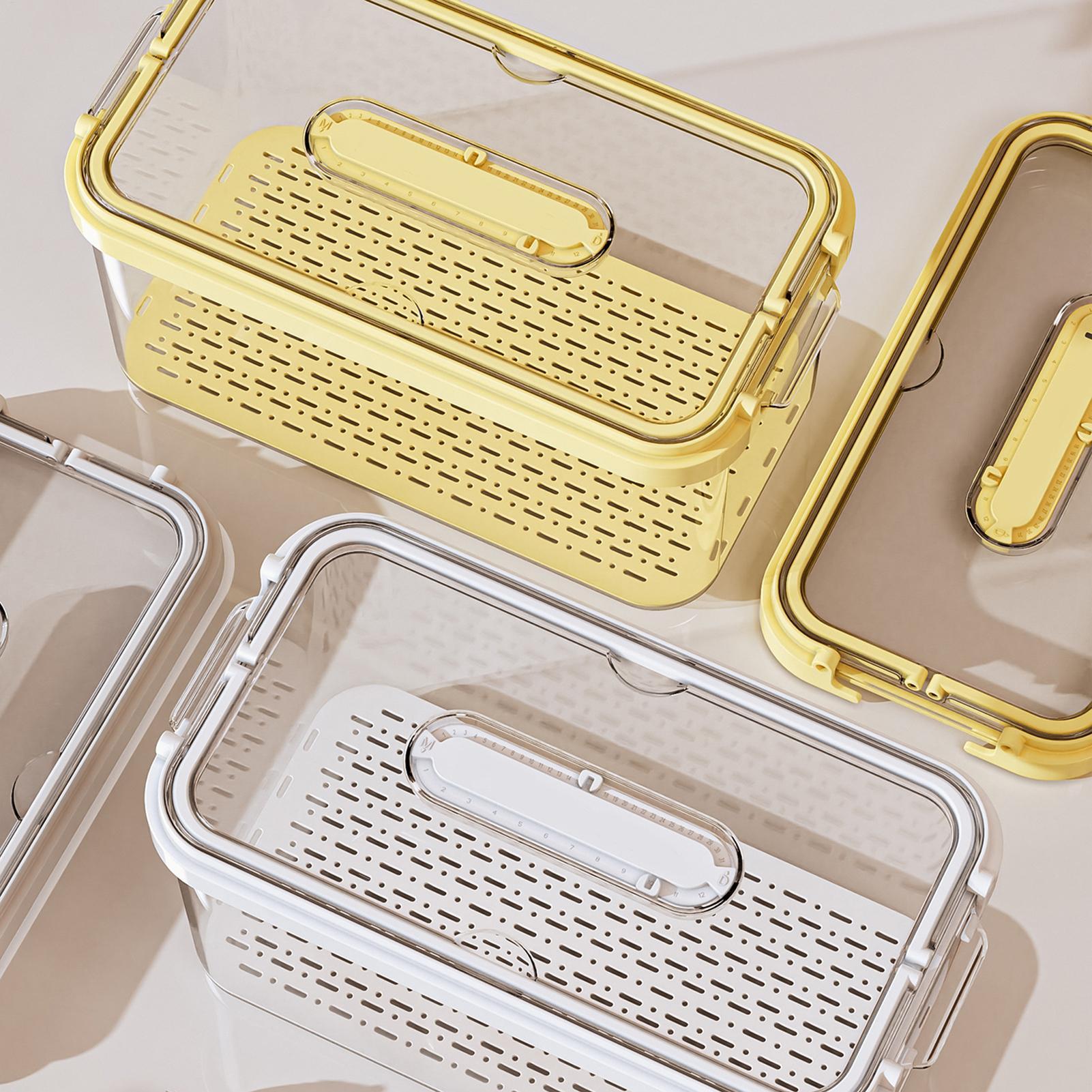 حاويات تخزين الطعام في الثلاجة - مراجعة Food Storage Large Plastic Containers وسعره