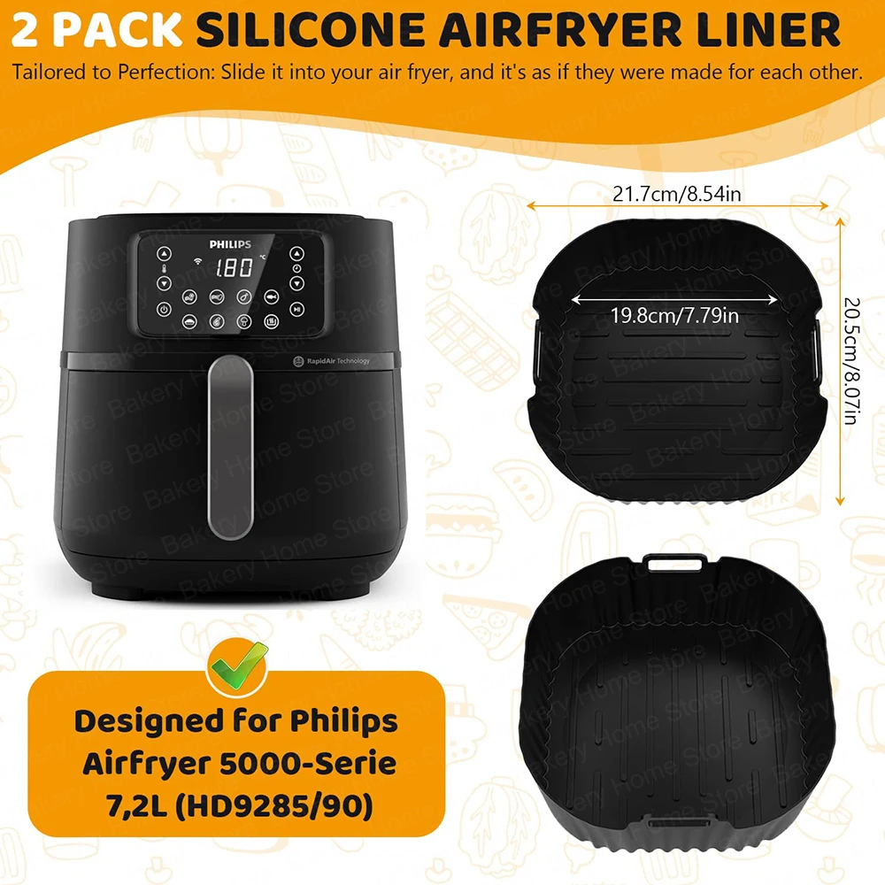 قالب سيليكون للقلاية الهوائية  - مراجعة Philips Air Fryer Airfryer Xxl وسعره