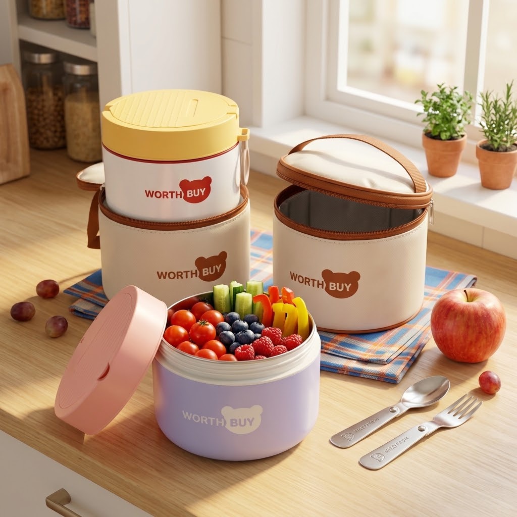 صندوق غداء حراري من الفولاذ ال - مراجعة Food Storage Underground وسعره