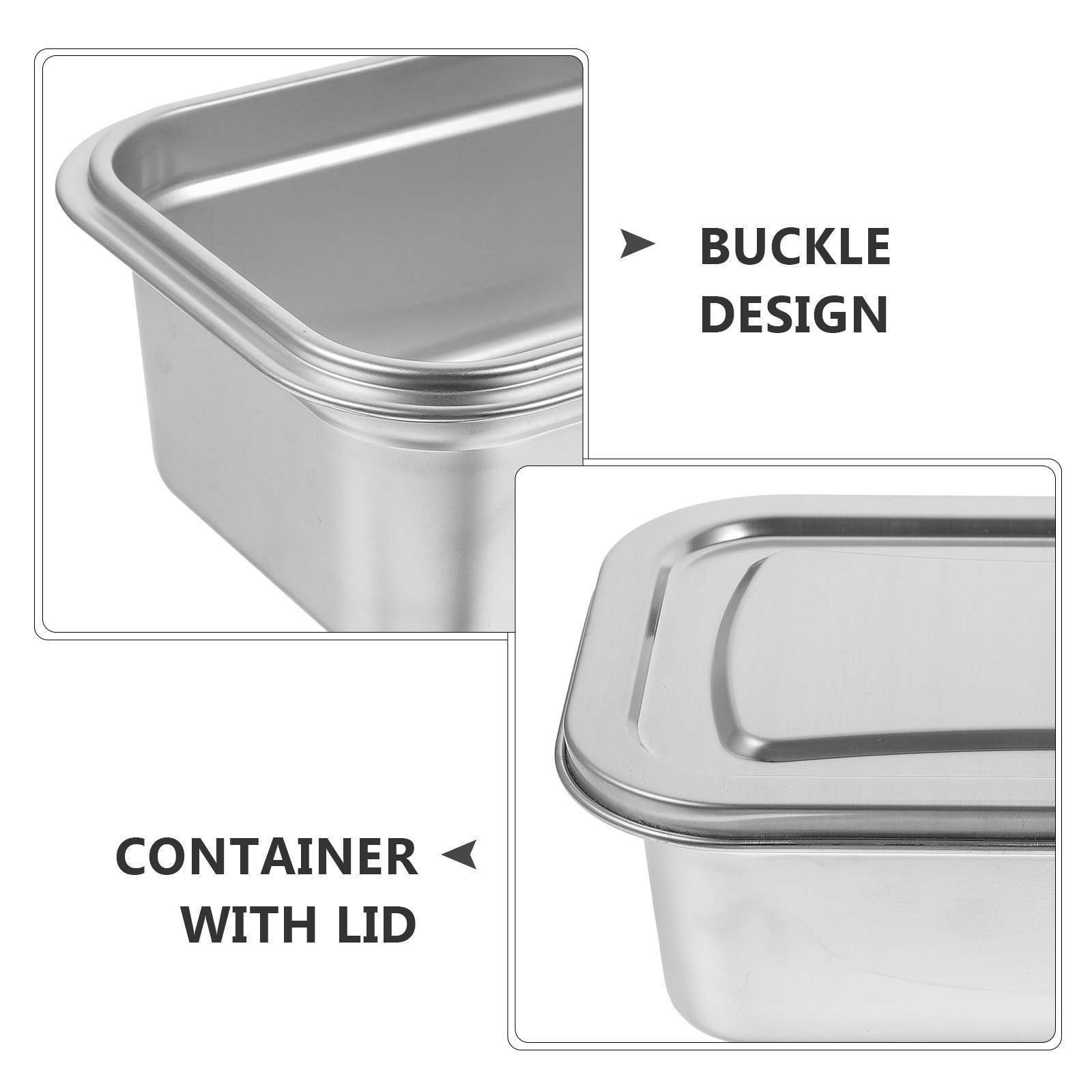 علبة تخزين آيس كريم من الفولاذ - مراجعة Food Storage For Restaurant وسعره